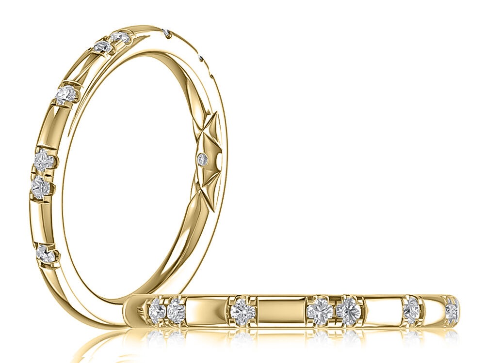 A Jaffe Diamond Wedding Band (0.16 Ct. Tw.)