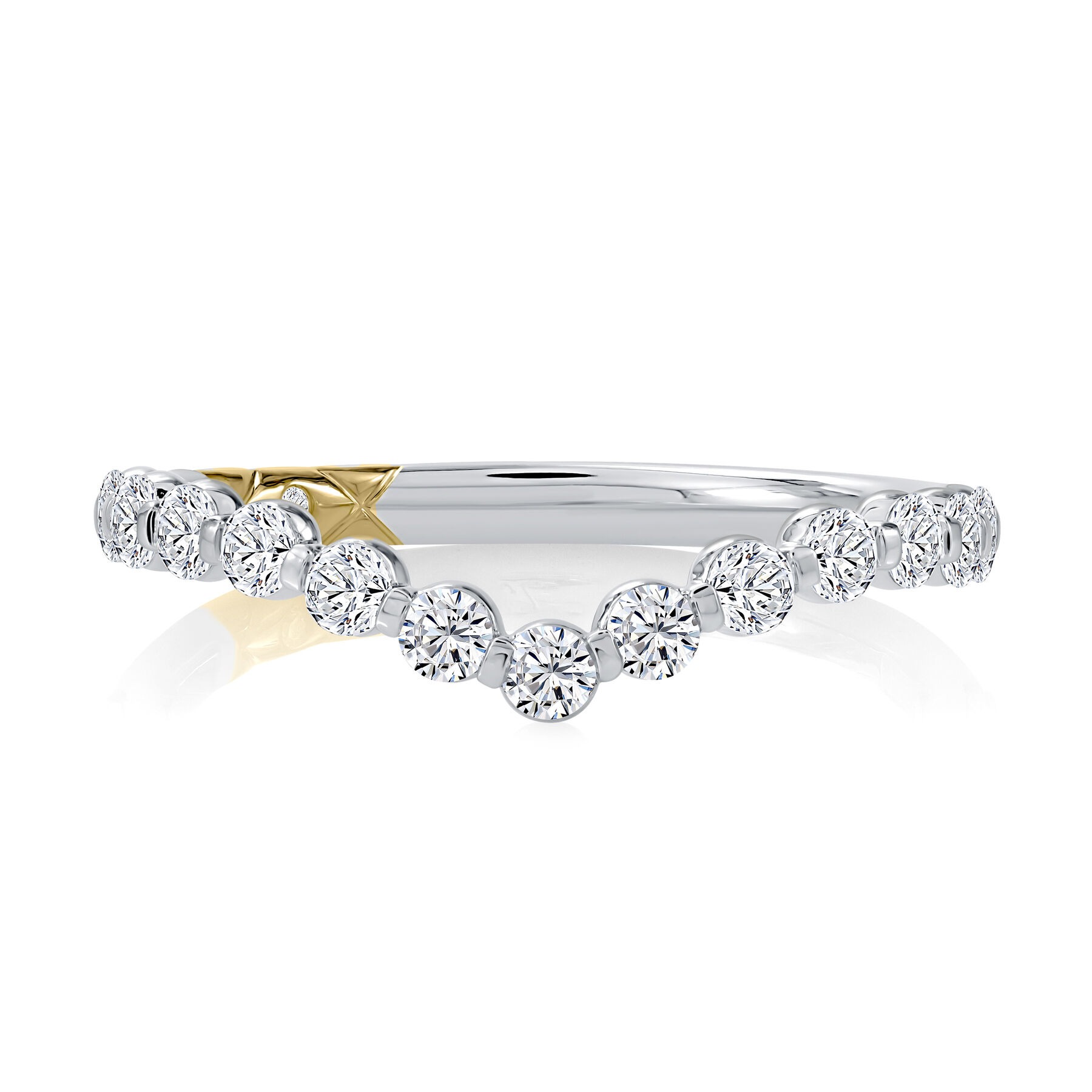 A Jaffe Diamond Contour Wedding Band (0.52 Ct. Tw.)