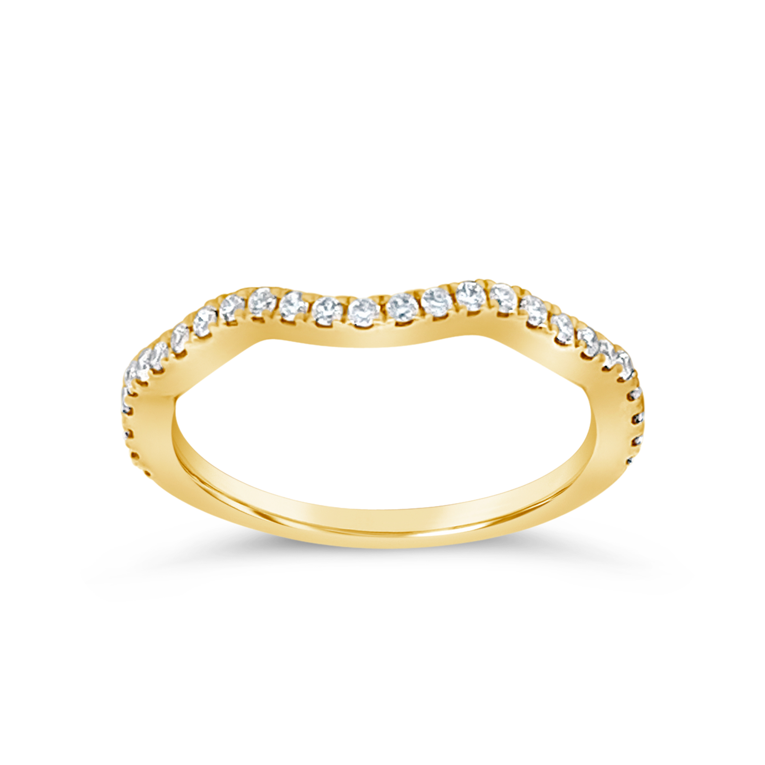 Vow by Martin Binder Diamond Contour Wedding Band (0.16 ct. tw.)
