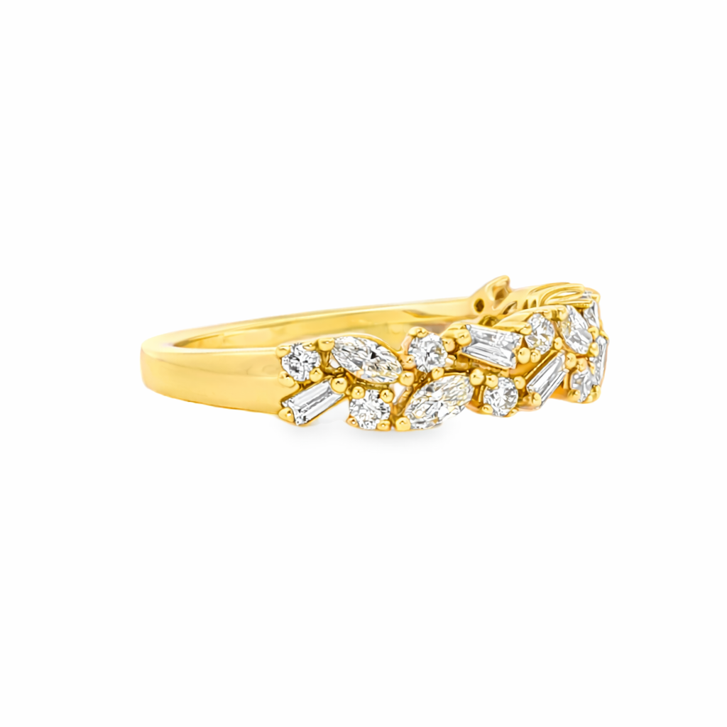 Clara by Martin Binder Double Row Scatter Diamond Ring (0.64 ct. tw.)