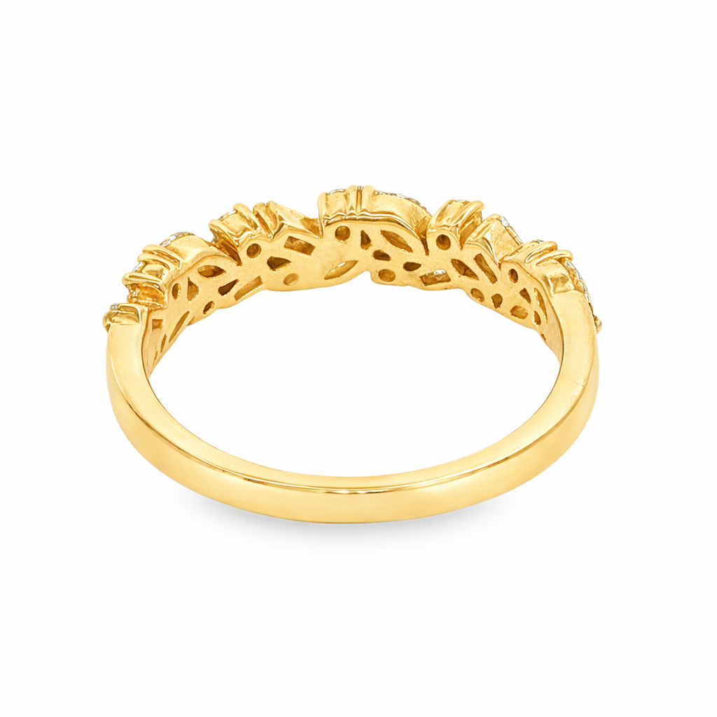 Clara by Martin Binder Double Row Scatter Diamond Ring (0.64 ct. tw.)