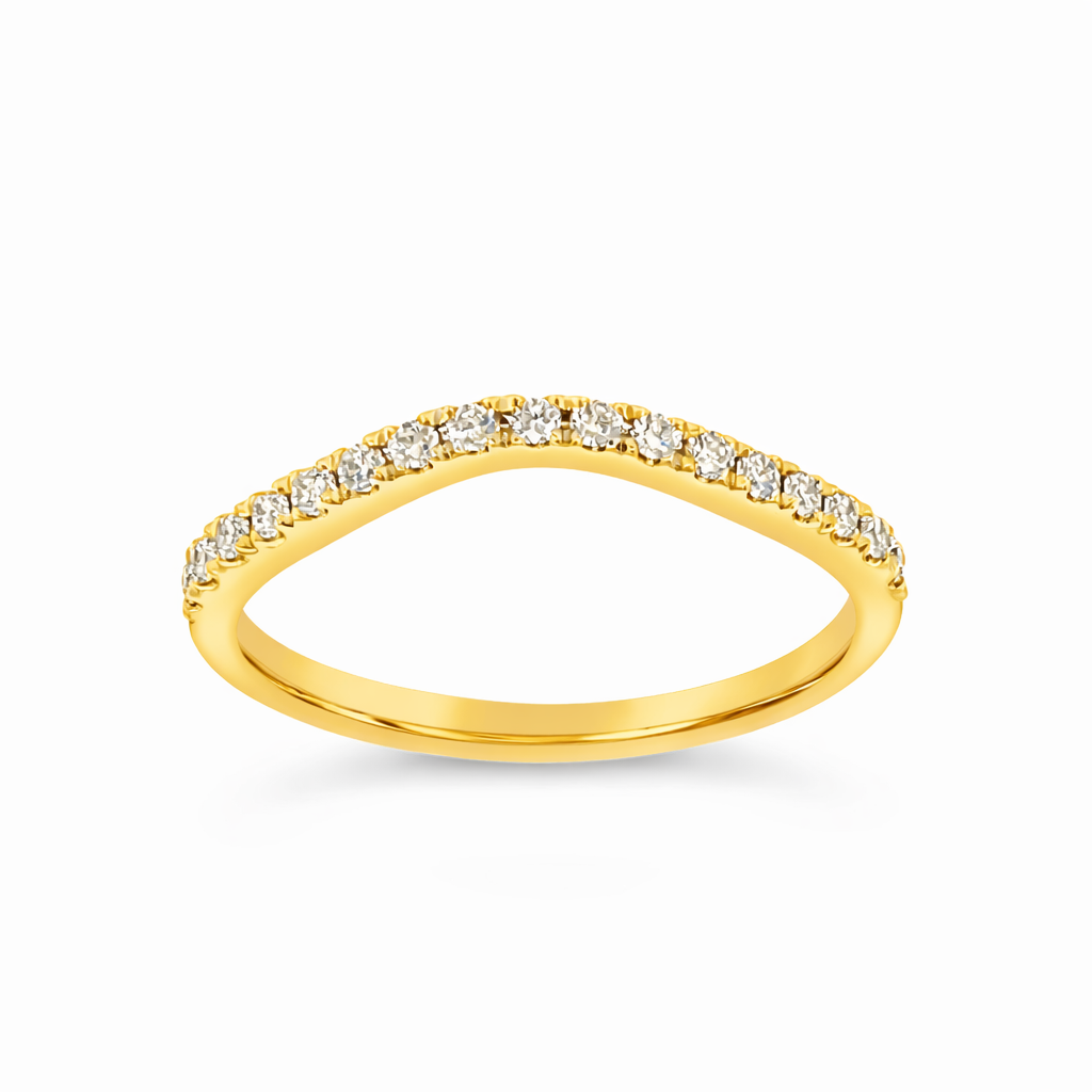 Vow by Martin Binder Diamond Contour Wedding Band (0.21 ct. tw.)