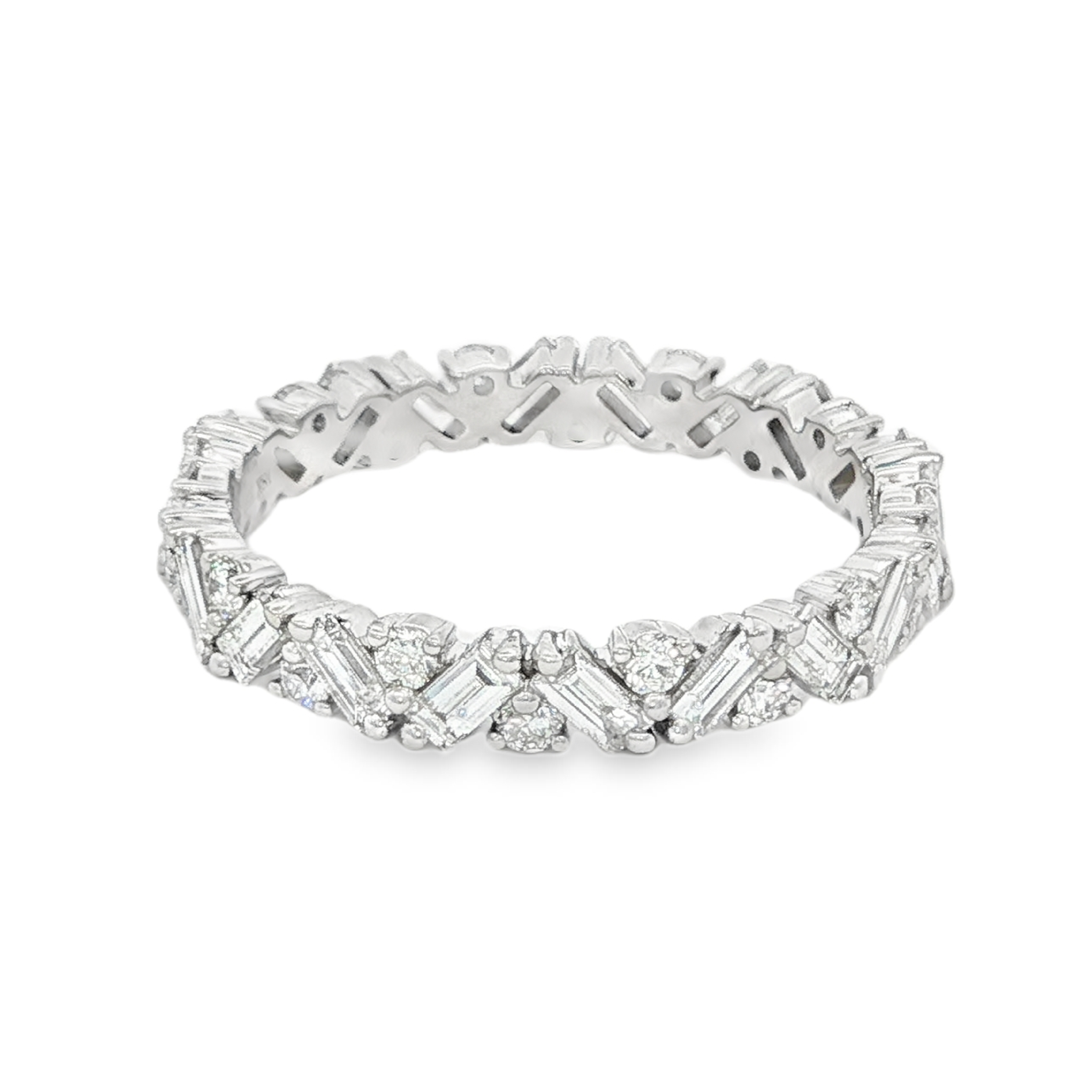 Clara by Martin Binder Mixed Cut Diamond Eternity Band (1.23 ct. tw.)