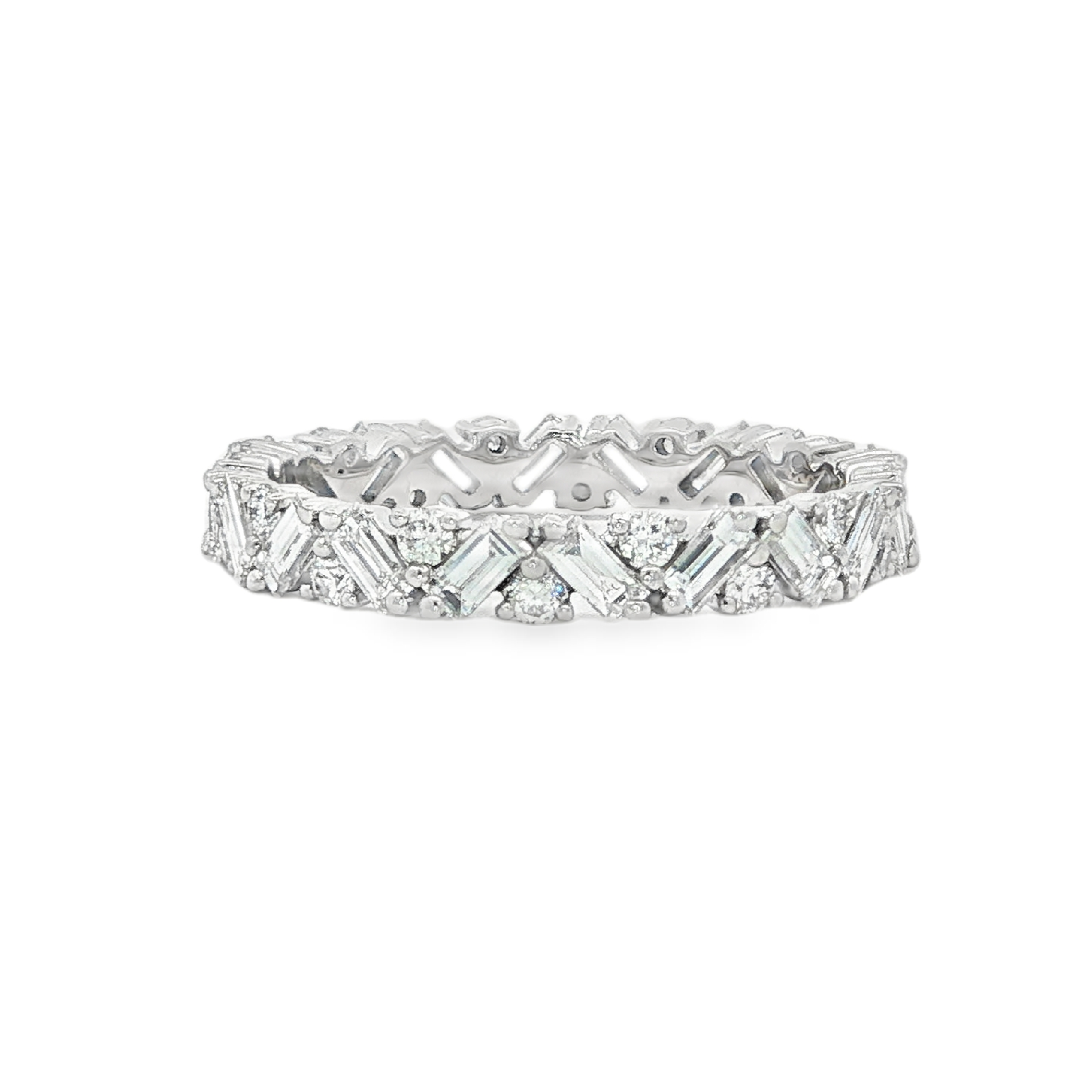 Clara by Martin Binder Mixed Cut Diamond Eternity Band (1.23 ct. tw.)