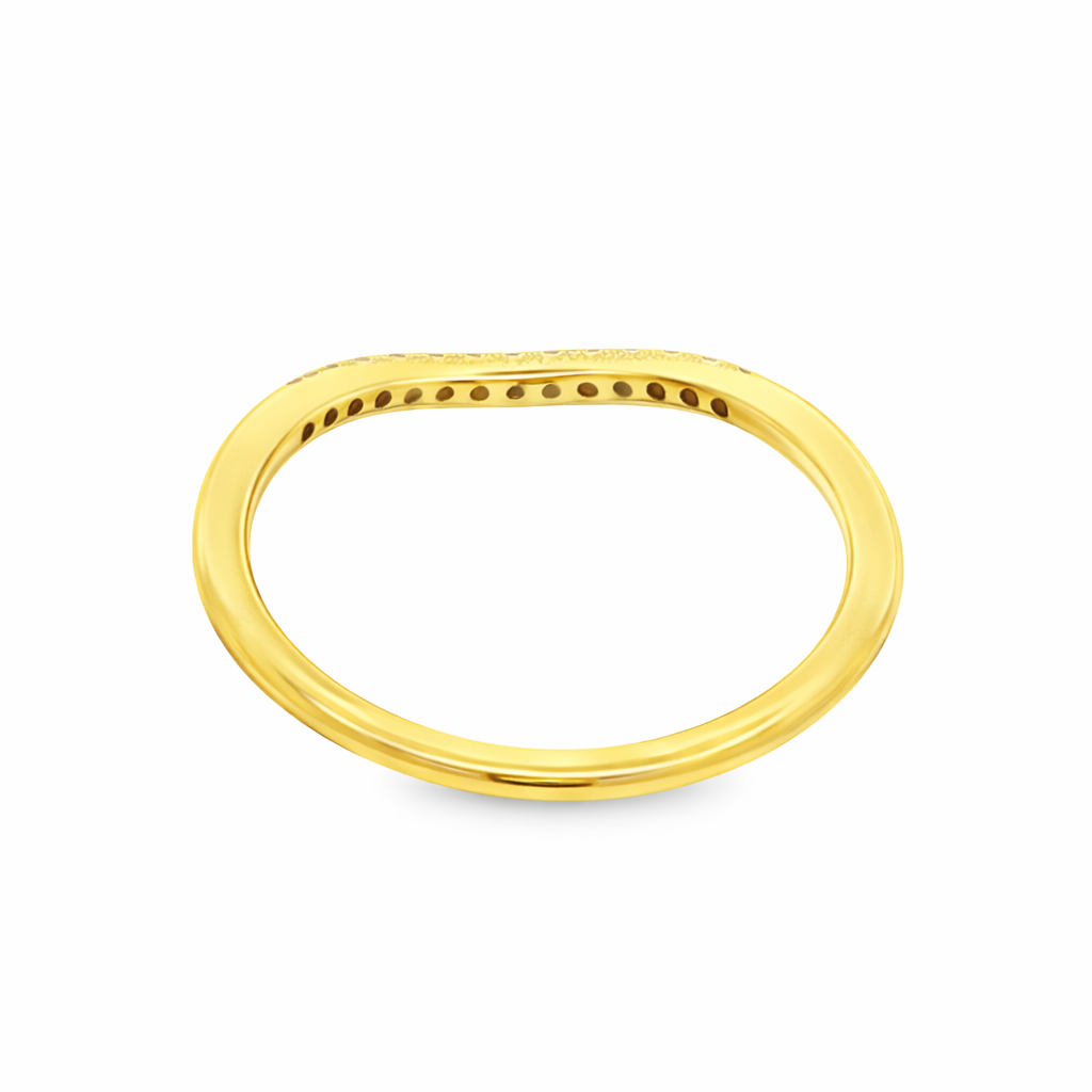 Vow by Martin Binder Diamond Contour Wedding Band (0.10 ct. tw.)