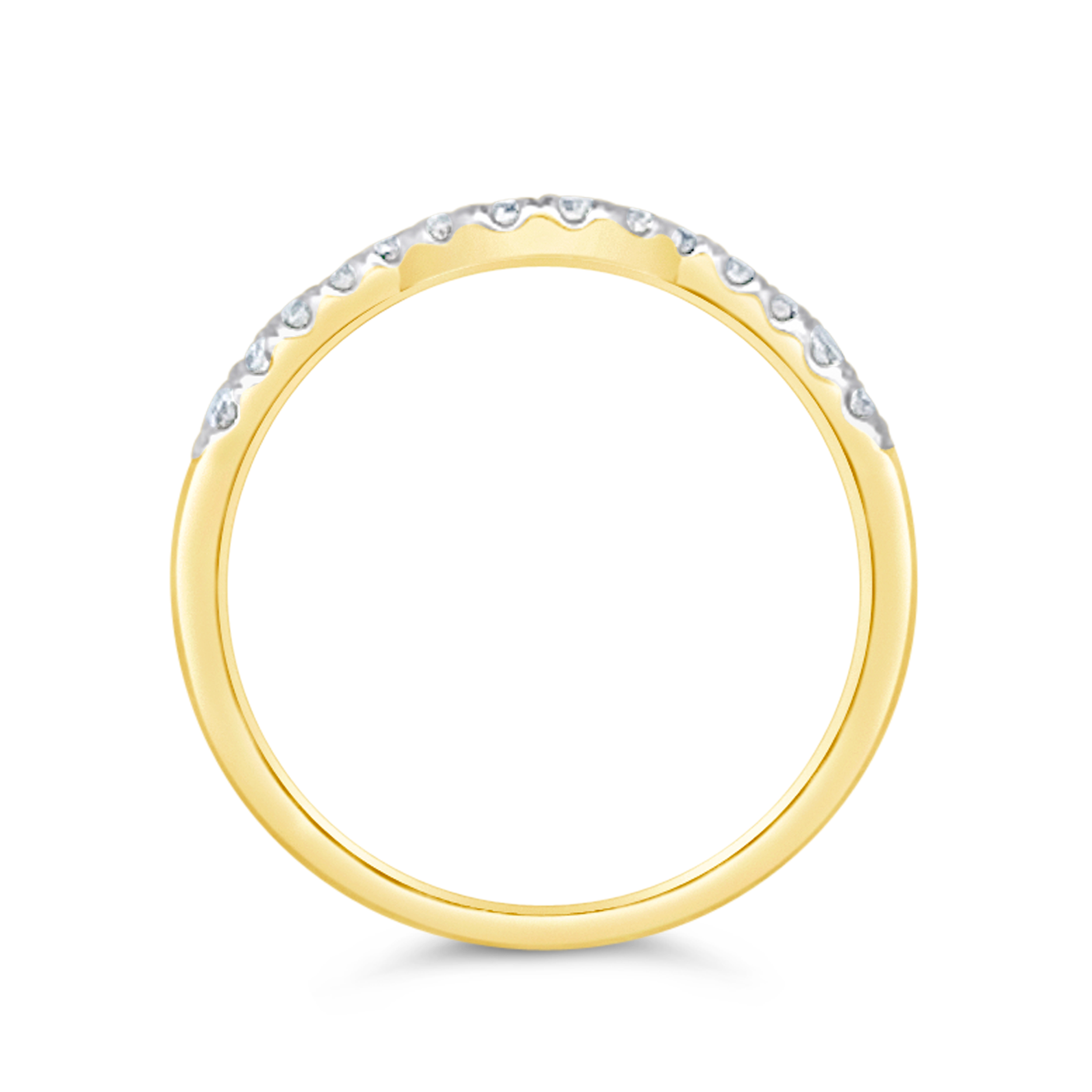 Vow by Martin Binder Diamond Contour Wedding Band (0.20 ct. tw.)
