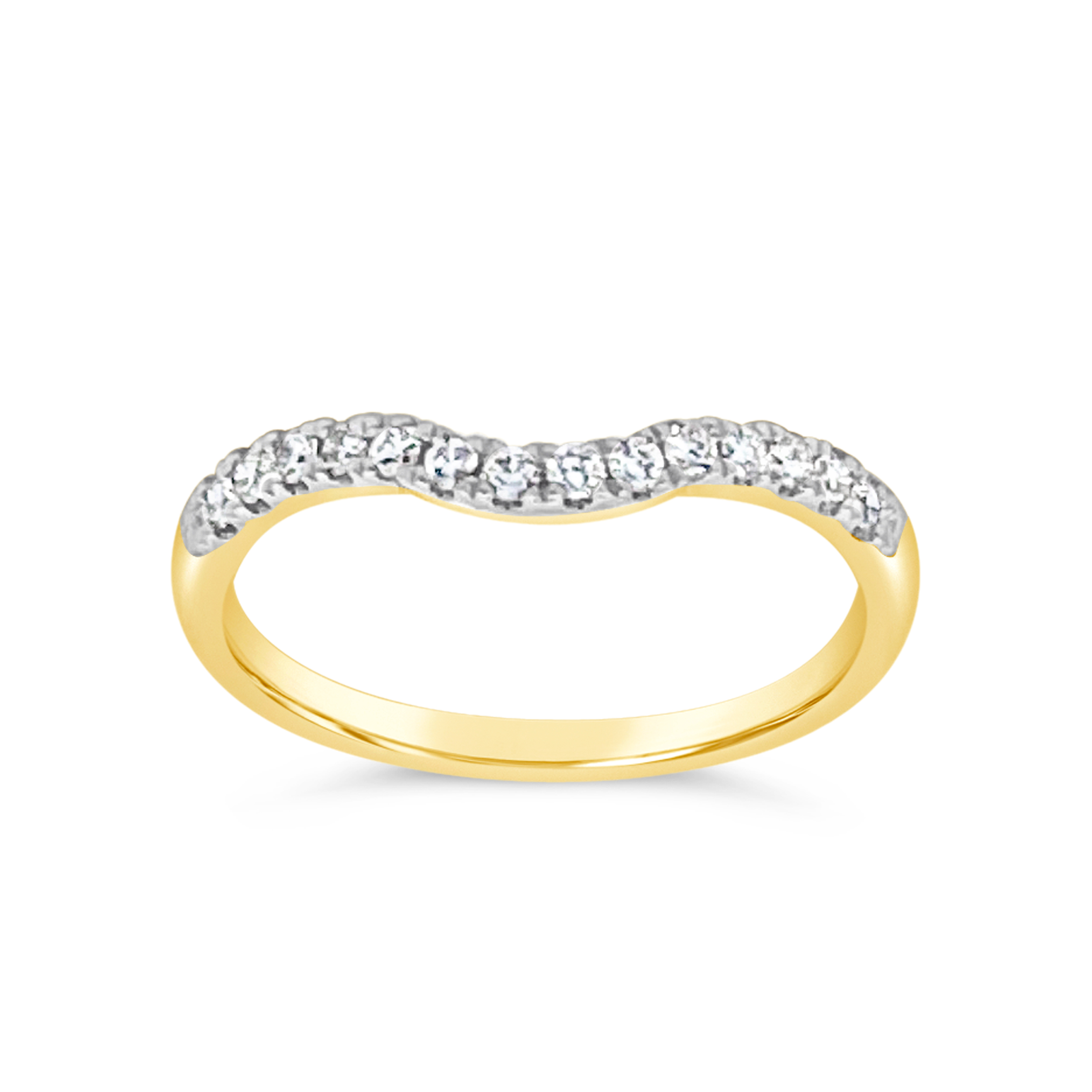 Vow by Martin Binder Diamond Contour Wedding Band (0.20 ct. tw.)