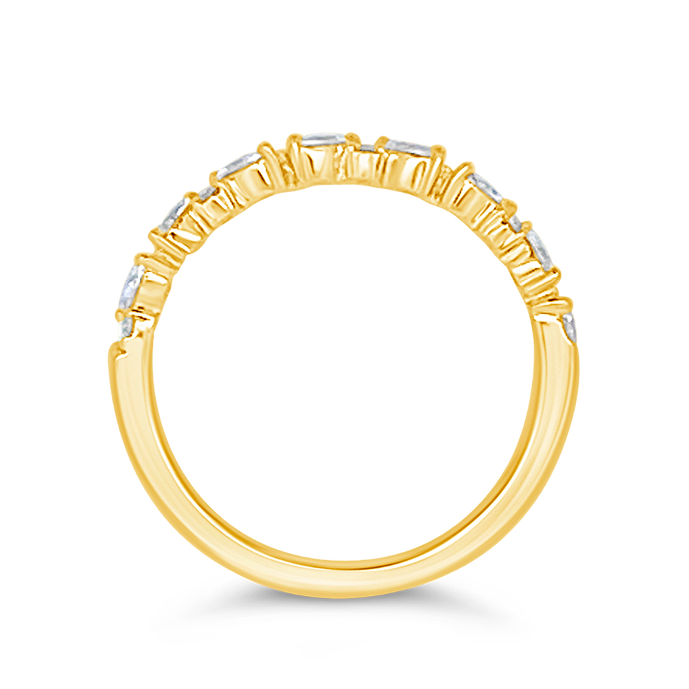 Clara by Martin Binder Mixed Shape Diamond Stacking Ring (0.39 ct. tw.)