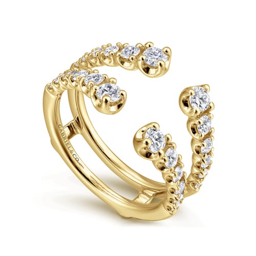 Gabriel & Co. Devoted Contemporary Diamond Ring Enhancer Jacket (0.85 ct. tw.)