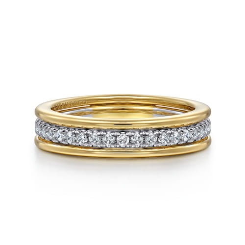 Gabriel & Co. Devoted Contemporary Diamond Wedding Band (0.25 ct. tw.)