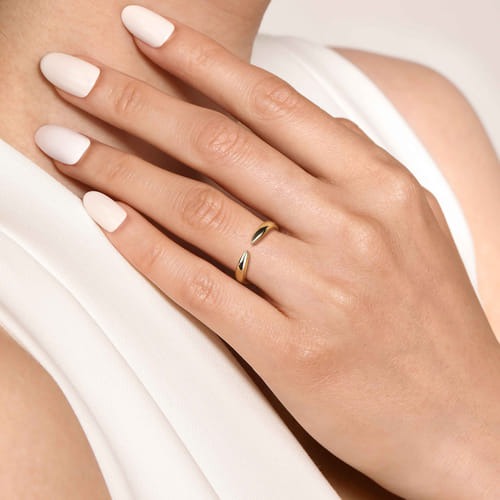 Gabriel & Co. Devoted Contemporary Open Wedding Band