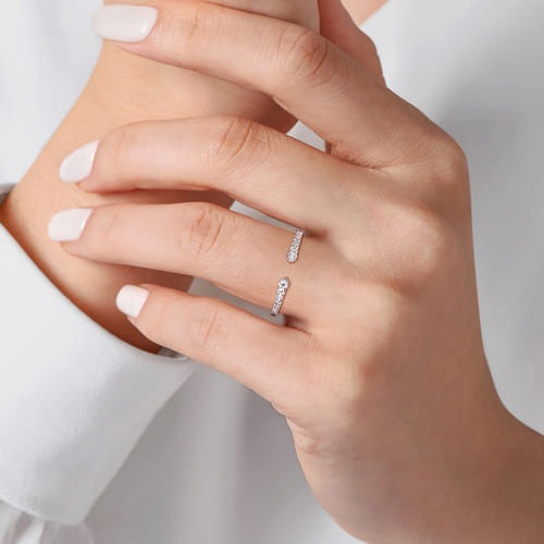Gabriel & Co. Stackables Open Diamond Ring (0.16 ct. tw.)