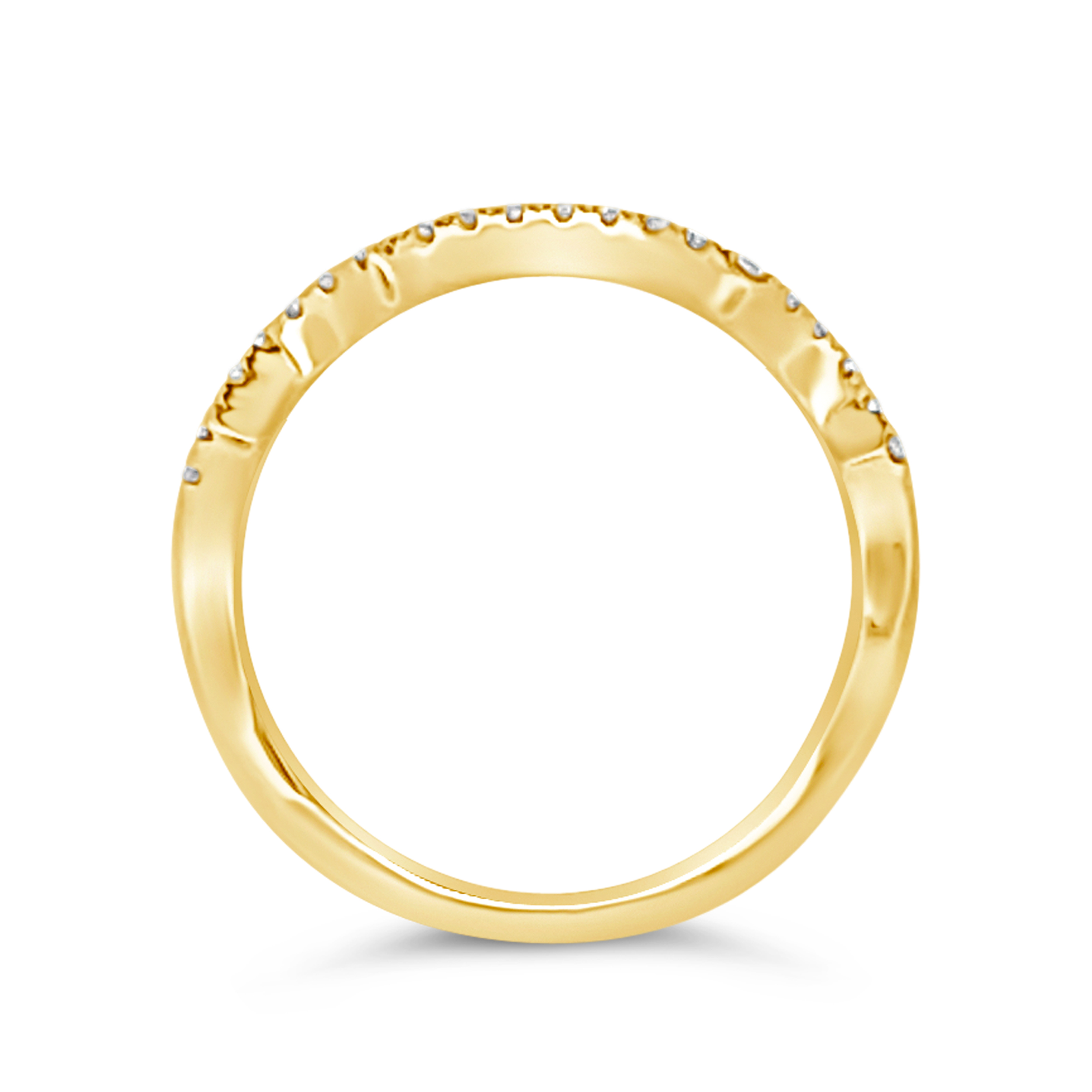 Vow by Martin Binder Diamond Contour Wedding Band (0.21 ct. tw.)