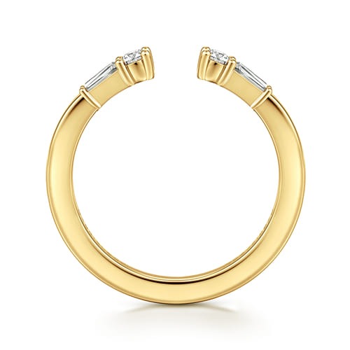 Gabriel & Co. Devoted Contemporary Open Diamond Wedding Band (0.23 ct. tw.)