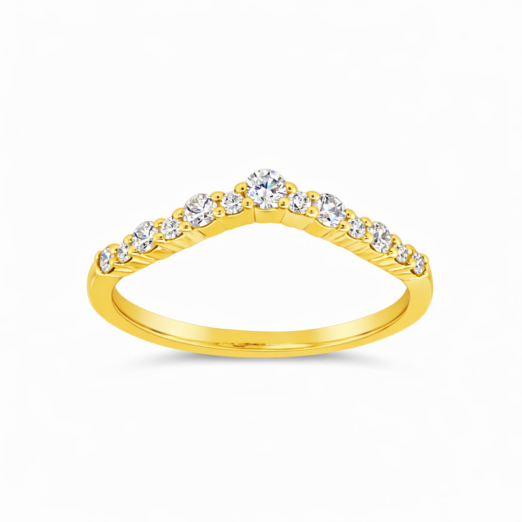 Vow by Martin Binder Diamond Contour Wedding Band (0.37 ct. tw.)