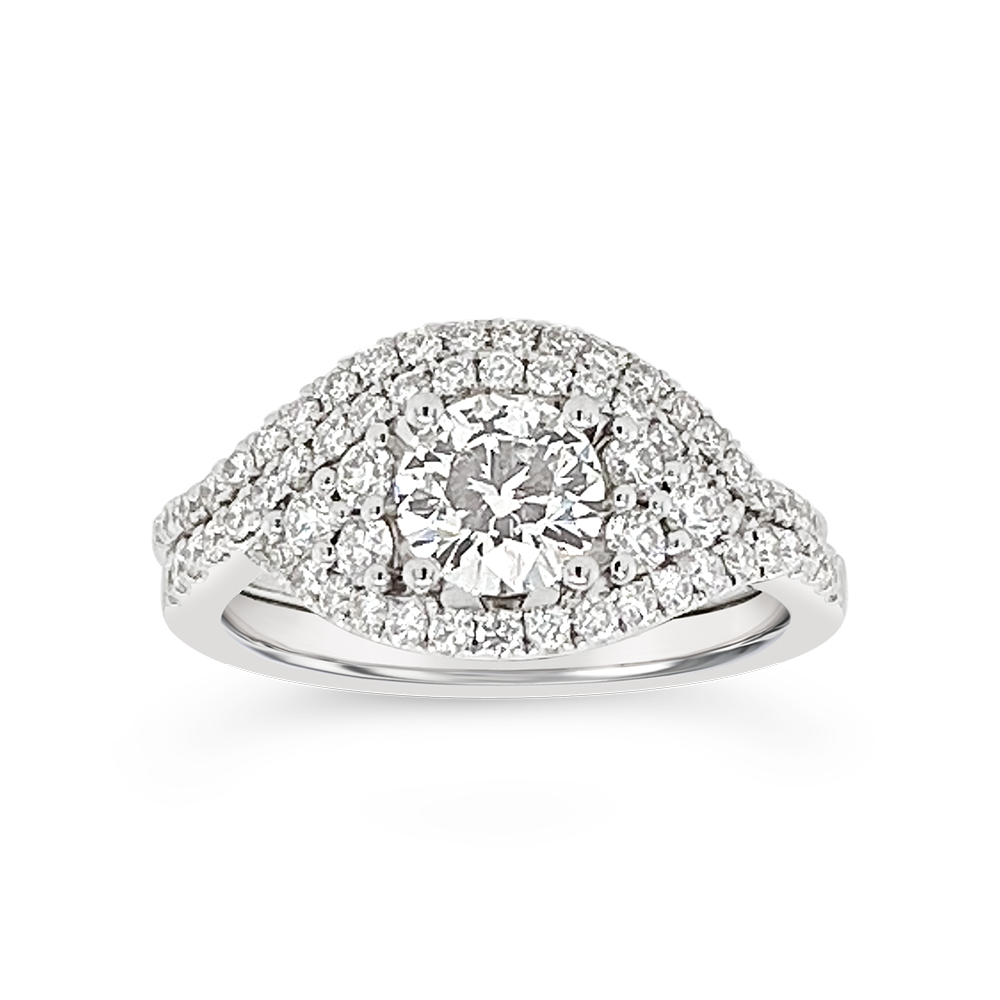 Yes By Martin Binder Diamond Wedding Ring Set (1.28 Ct. Tw.)
