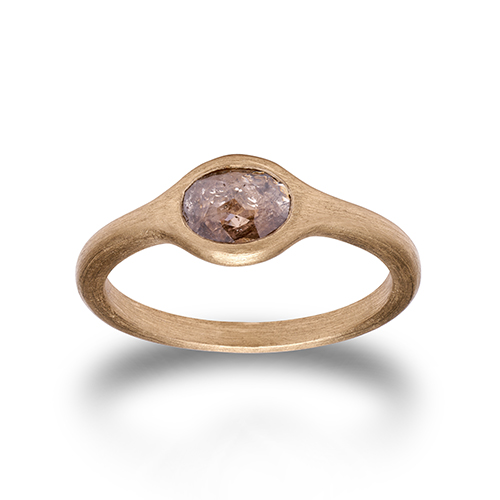 Clara By Martin Binder Salt & Pepper Diamond Ring (0.48 Ct. Tw.)