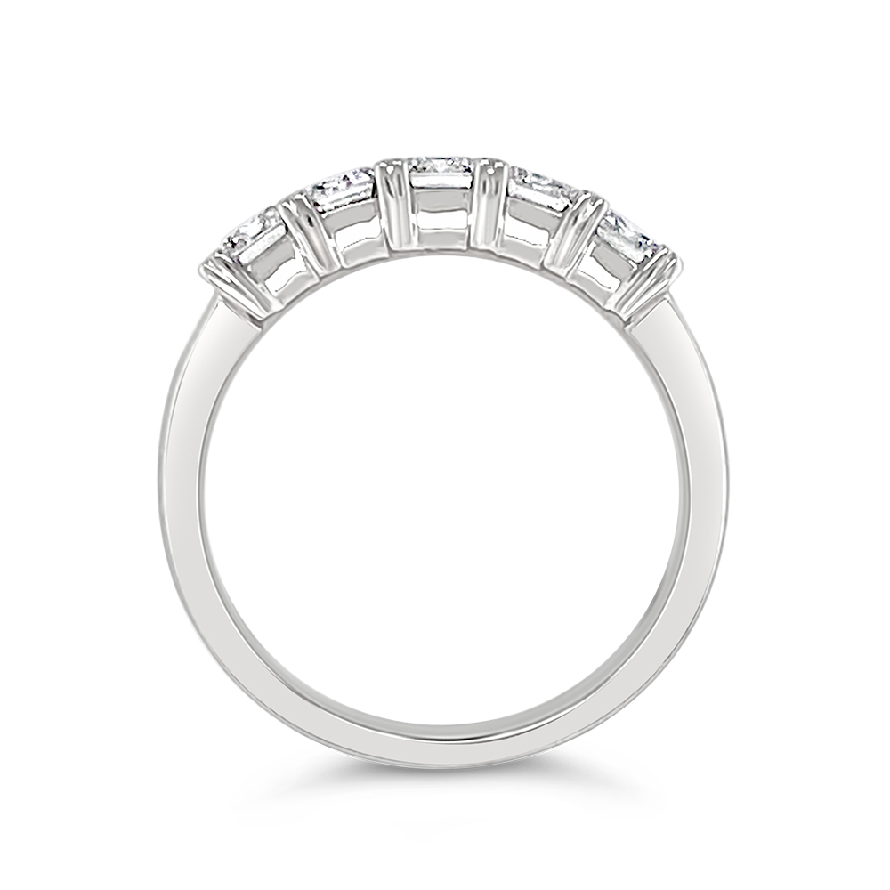 Clara By Martin Binder Emerald Diamond Anniversary Ring (2.02 Ct. Tw.)