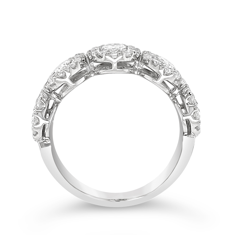 Clara By Martin Binder Diamond Oval Halo Ring (1.64 Ct. Tw.)