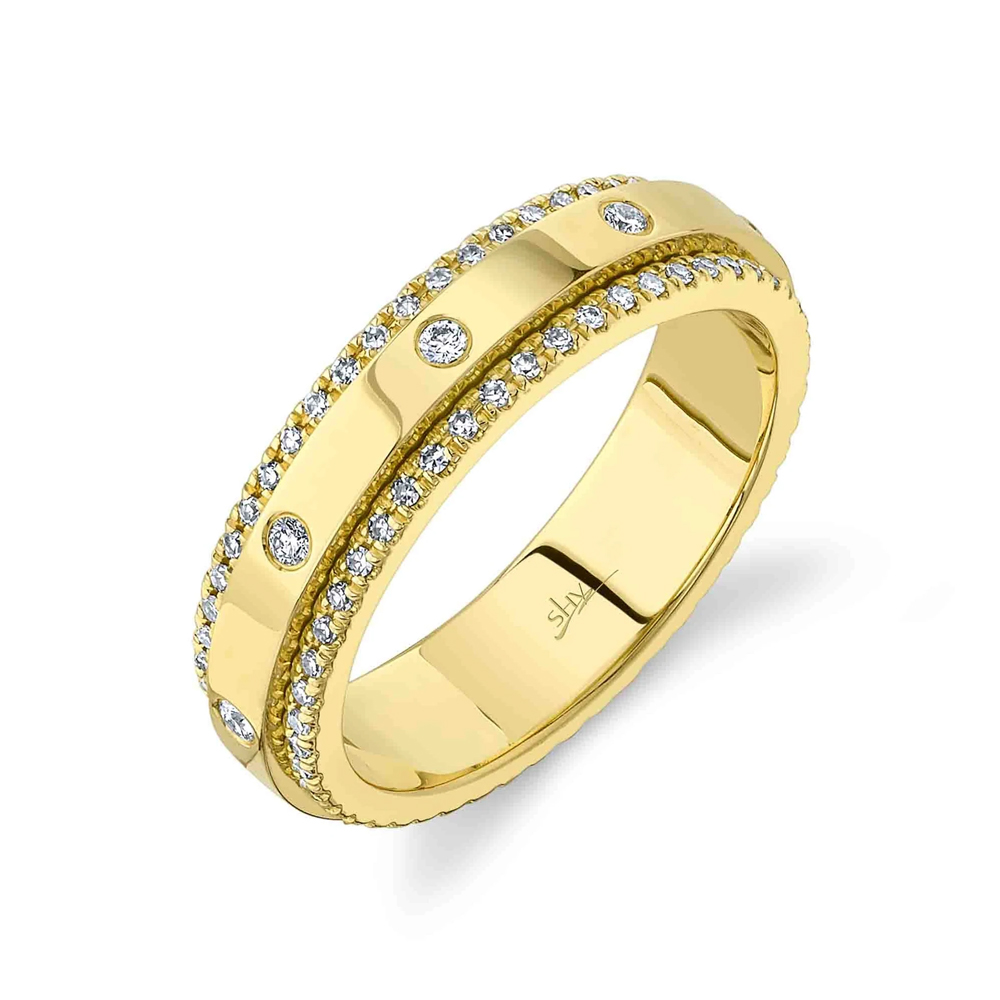 Shy Creation Diamond Eternity Band (0.42 Ct)