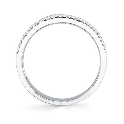 Shy Creation Diamond Pave Band Ring (0.29 Ct)