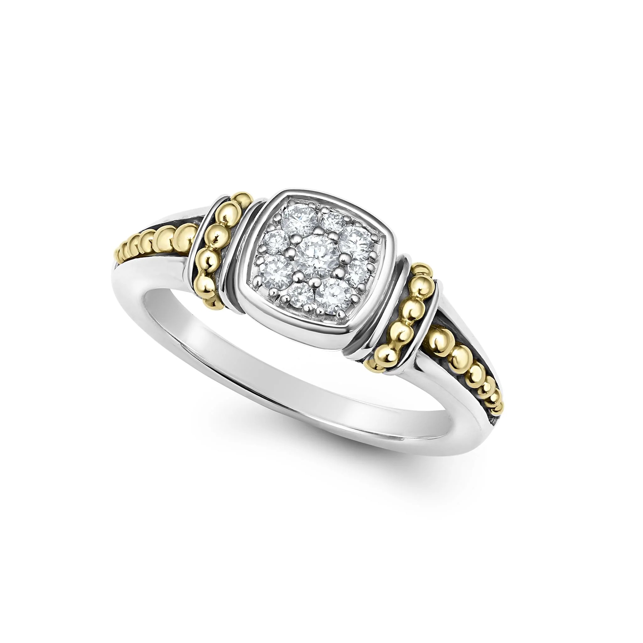 Lagos Rittenhouse Two-tone Diamond Ring