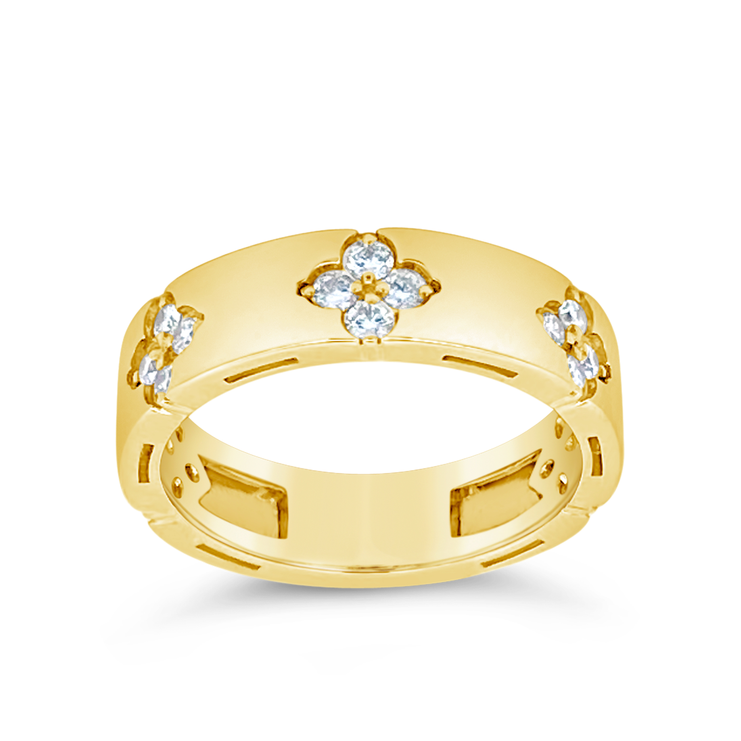 Clara By Martin Binder Diamond Flower Ring (0.52 Ct. Tw.)