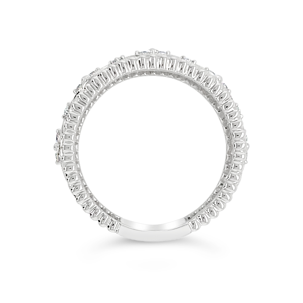 Clara By Martin Binder Wide Ornate Diamond Ring (0.25 Ct. Tw.)