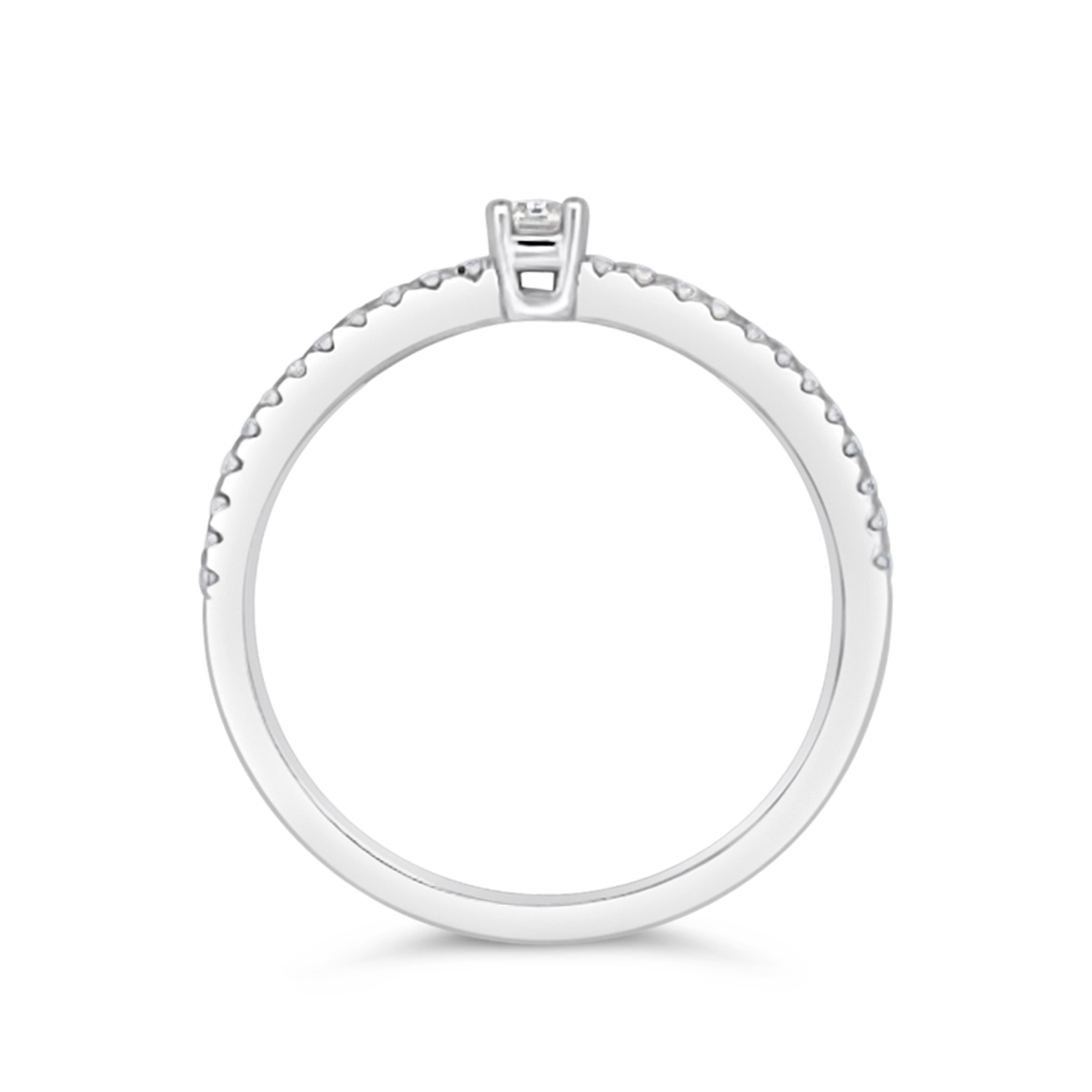 Clara By Martin Binder Diamond Promise Ring (0.26 Ct. Tw.)