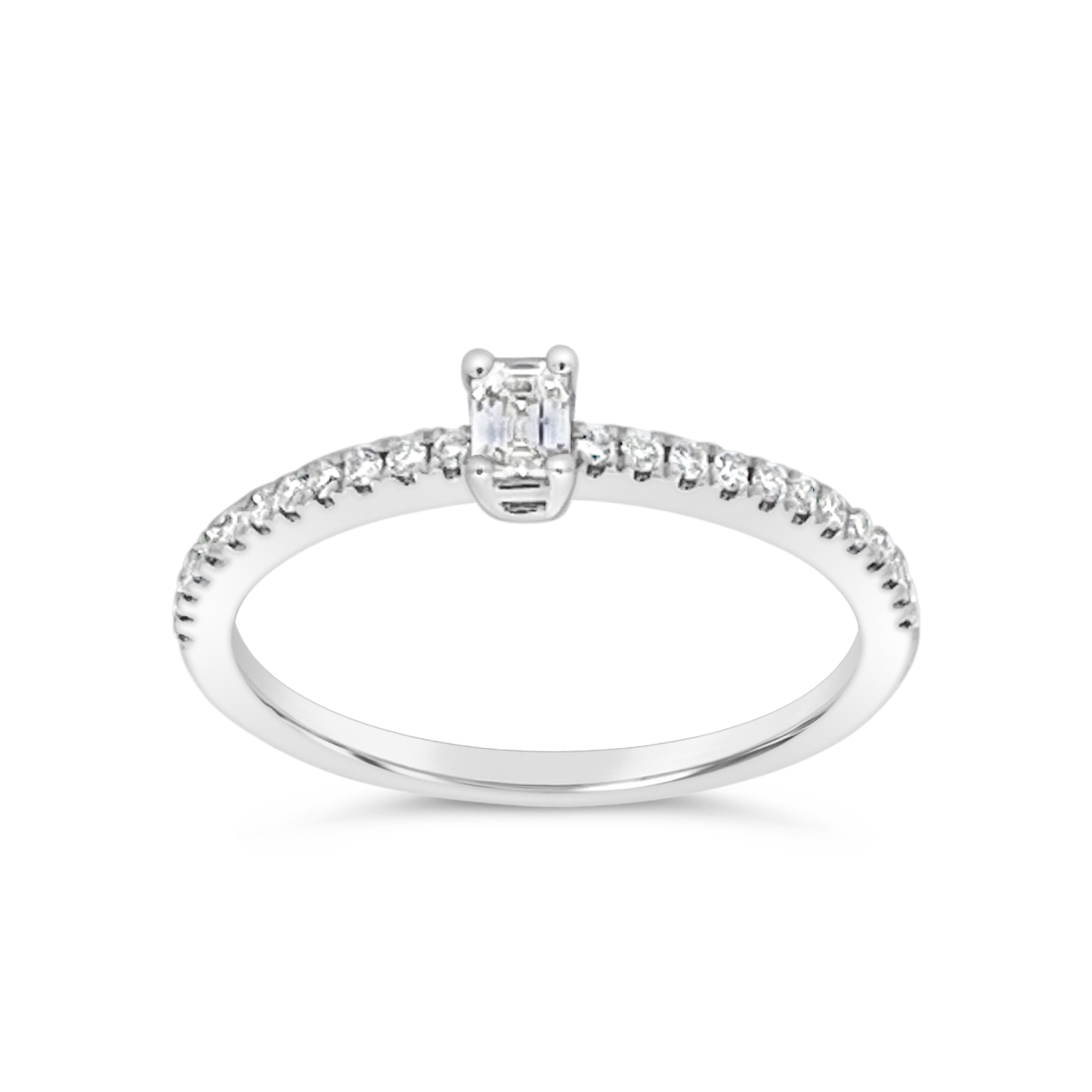 Clara By Martin Binder Diamond Promise Ring (0.26 Ct. Tw.)