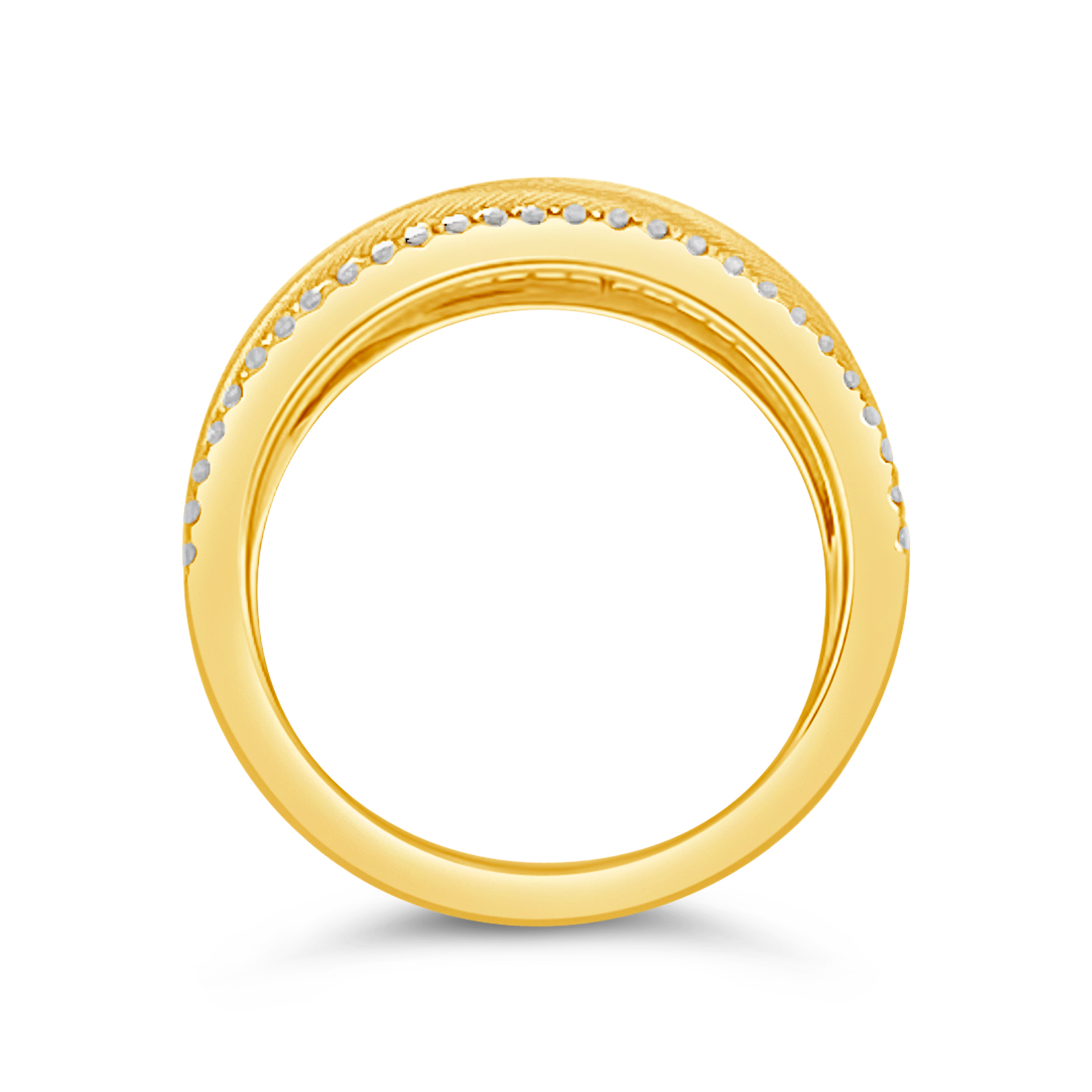 Clara By Martin Binder Multi-row Diamond Ring (0.37 Ct. Tw.)
