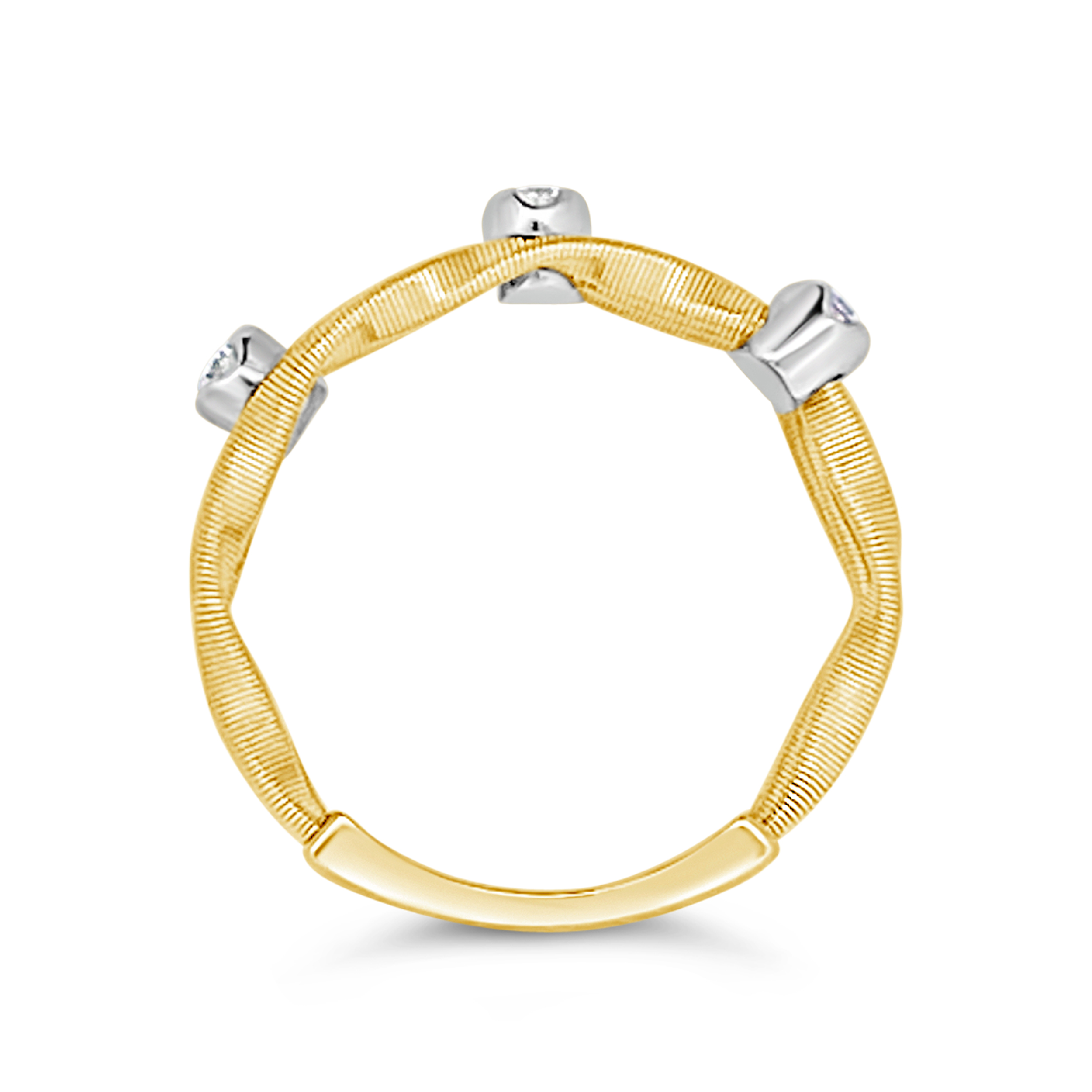 Clara By Martin Binder Multi-row Diamond Ring (0.08 Ct. Tw.)