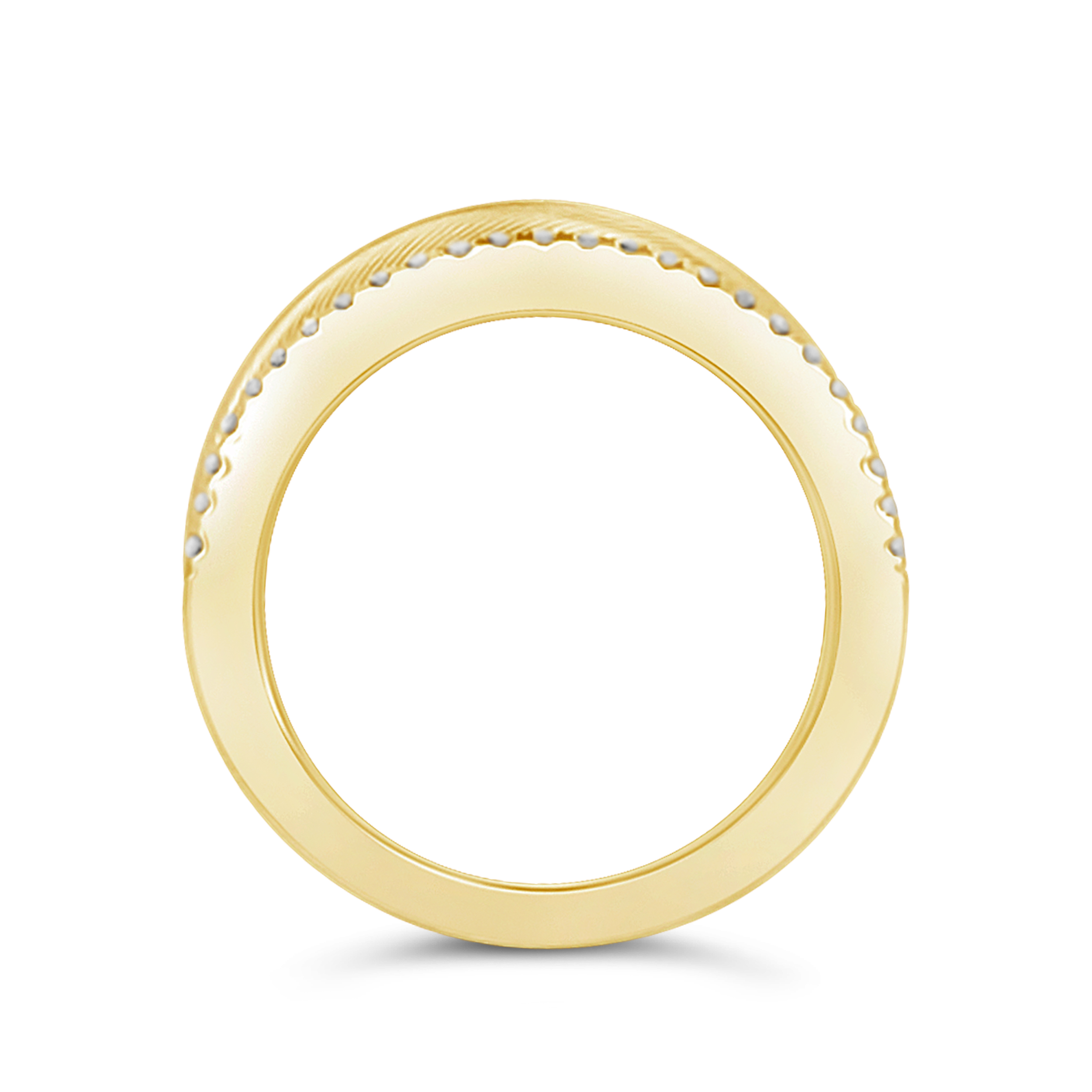 Clara By Martin Binder Multi Row Diamond Ring (0.29 Ct. Tw.)
