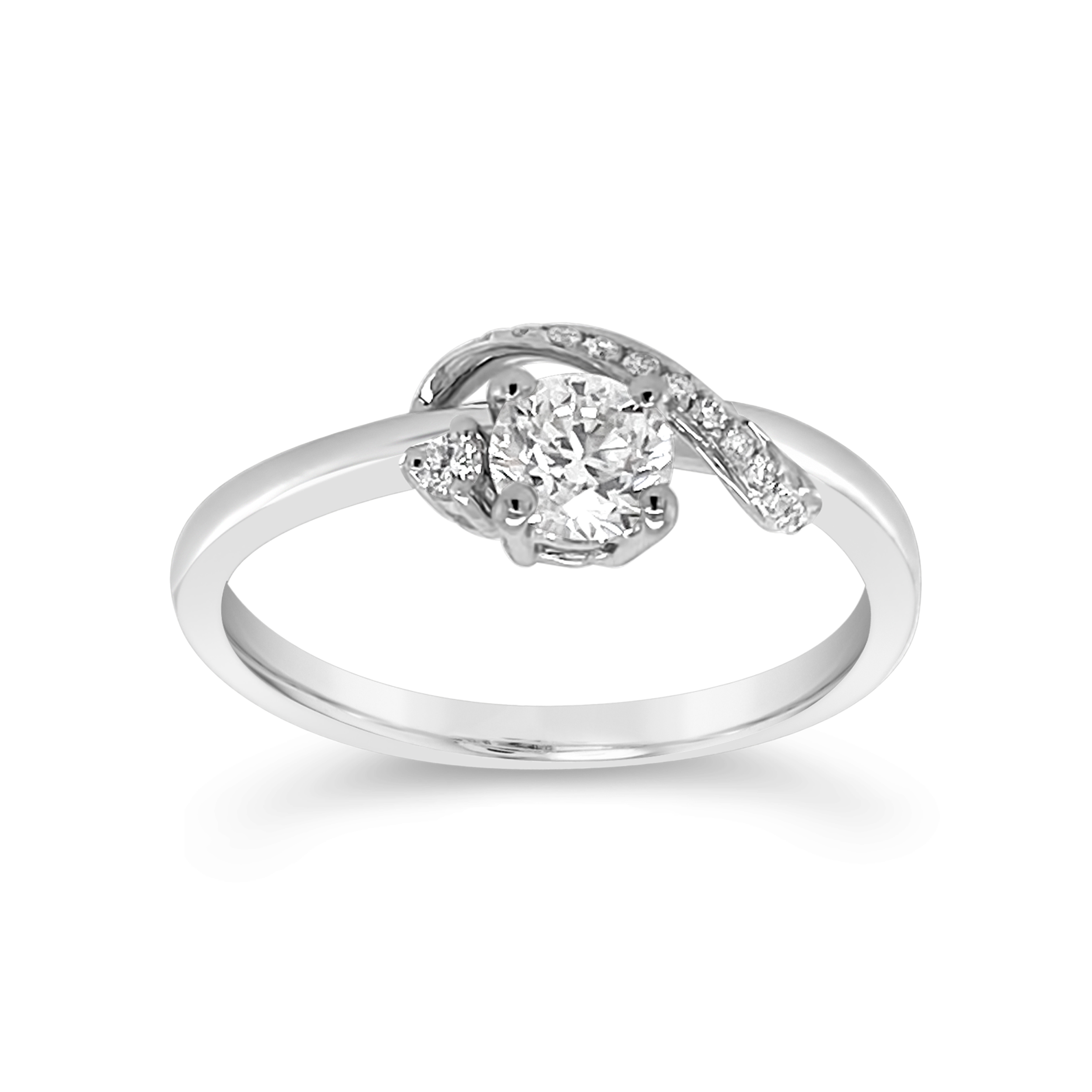 Clara by Martin Binder Diamond Swirl Ring (0.42 ct. tw.)