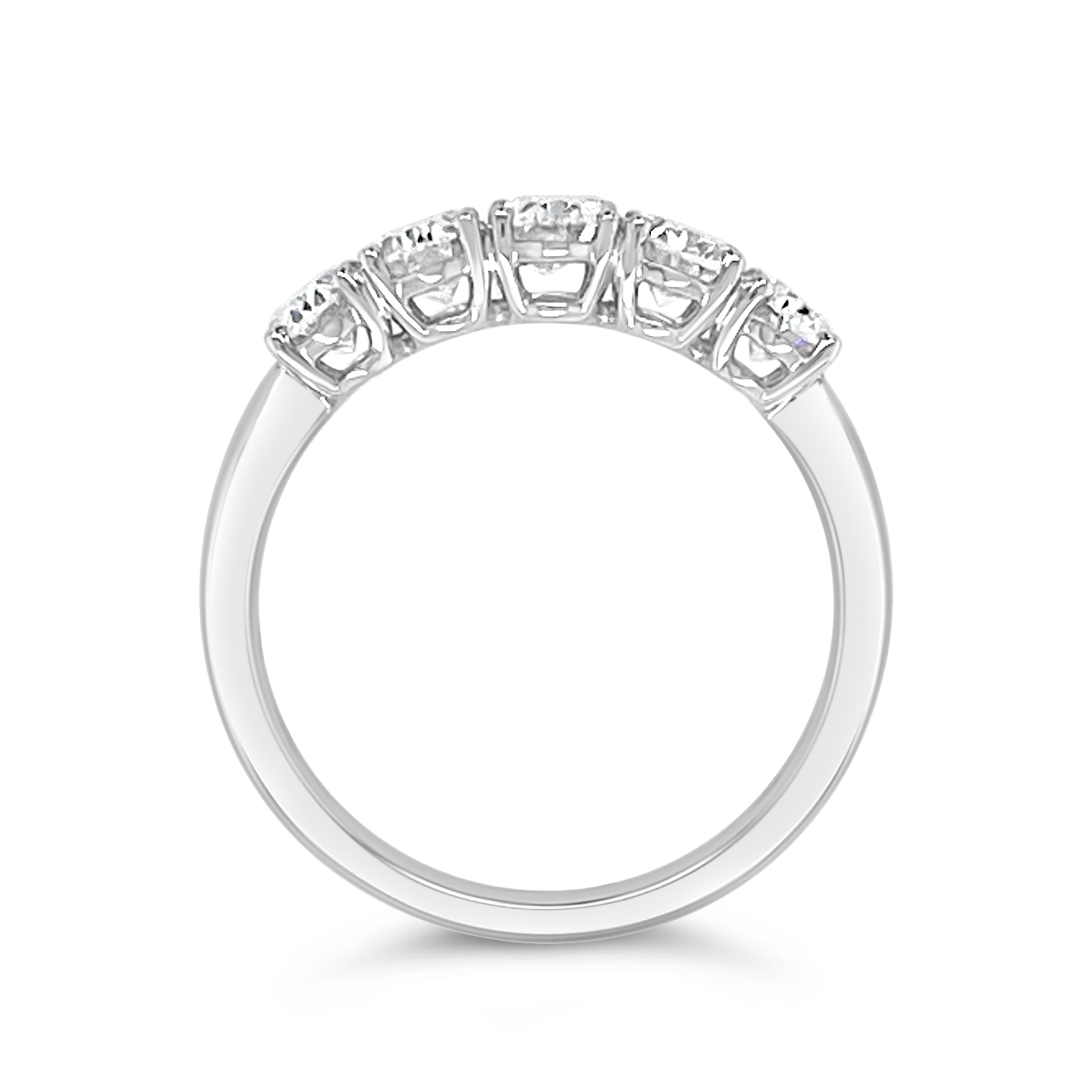 Clara By Martin Binder Oval Diamond Anniversary Band (1.37 Ct. Tw.)
