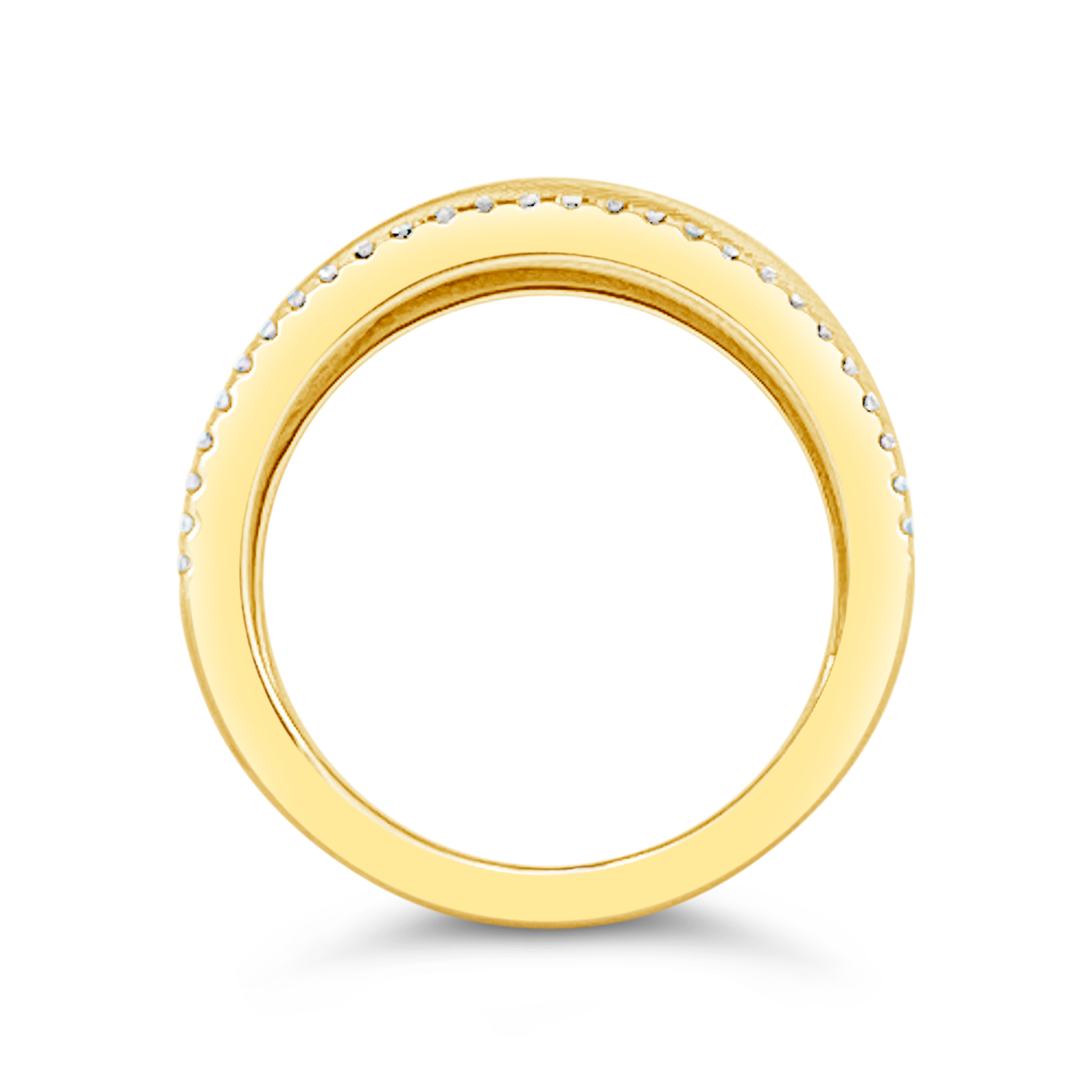 Clara By Martin Binder Multi-row Diamond Ring (0.47 Ct. Tw.)
