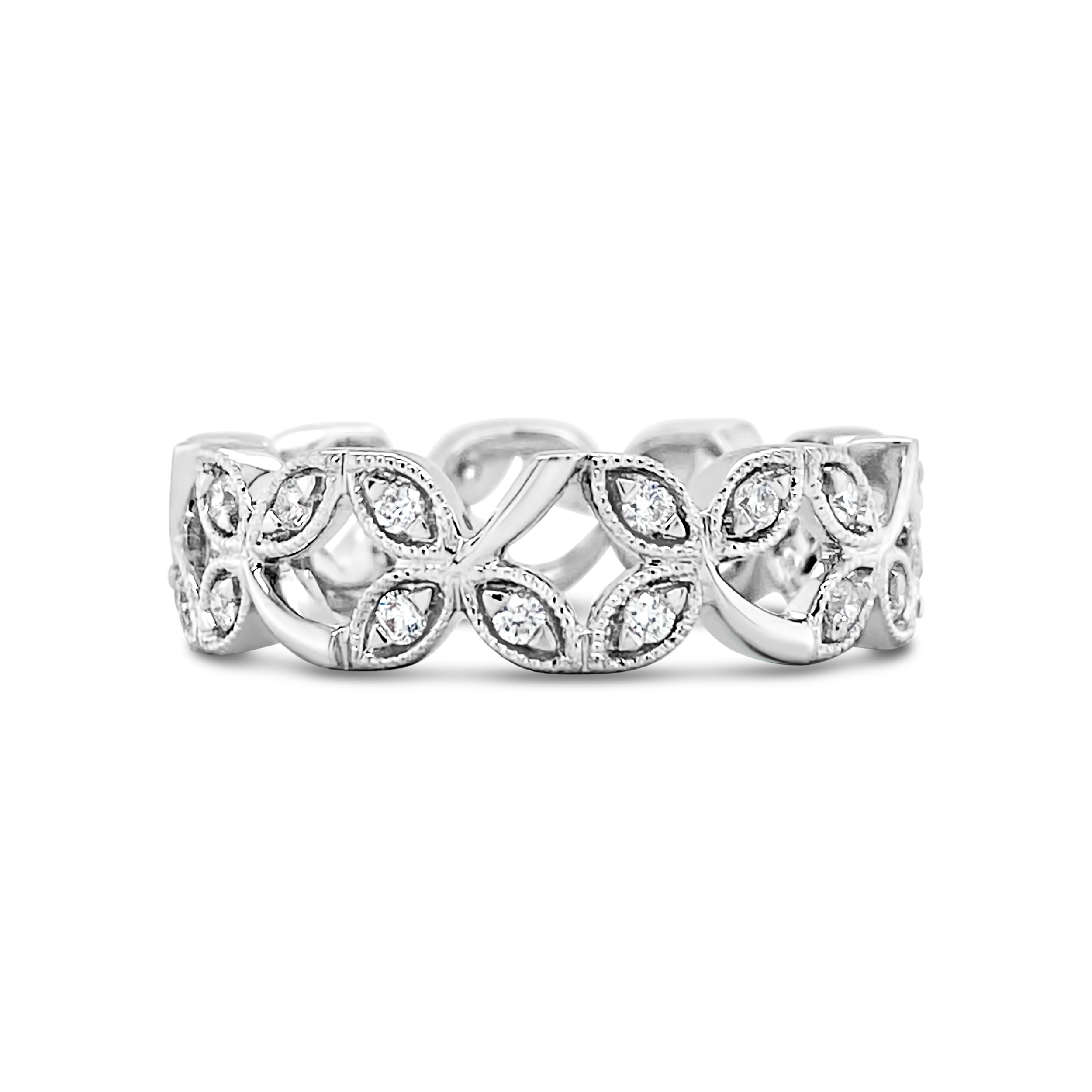 Clara By Martin Binder Diamond Leaf Ring (0.29 Ct. Tw.)
