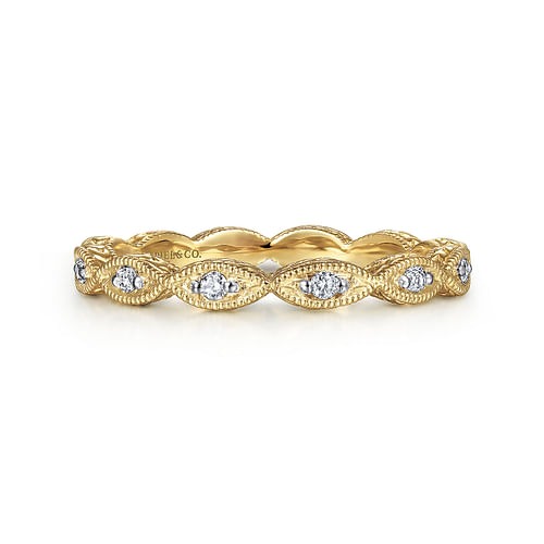 Gabriel & Co. Bujukan Marquise Diamond Station Ring