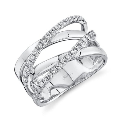 Shy Creation Kate Diamond Bridge Ring