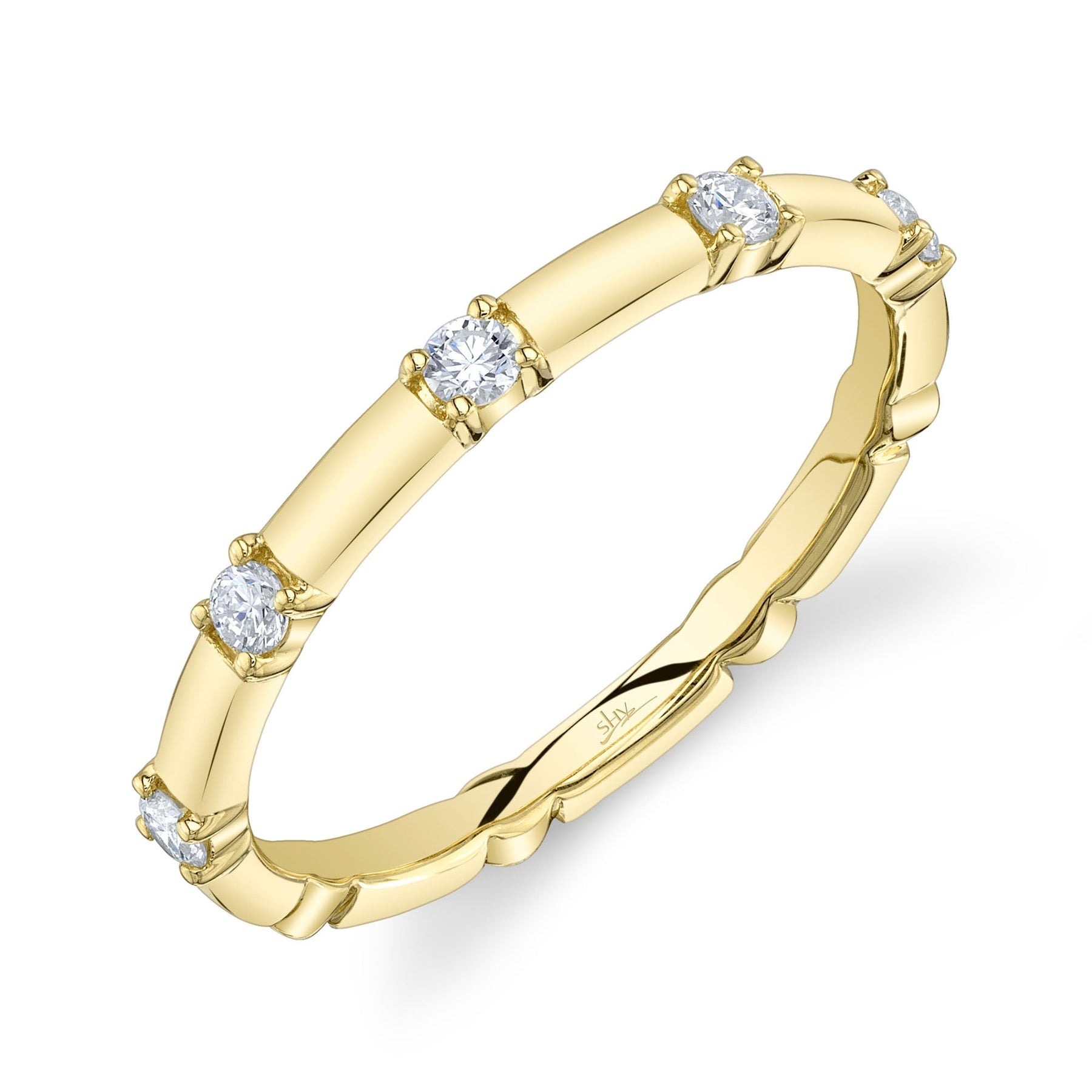 Shy Creation Kate Diamond Band Ring