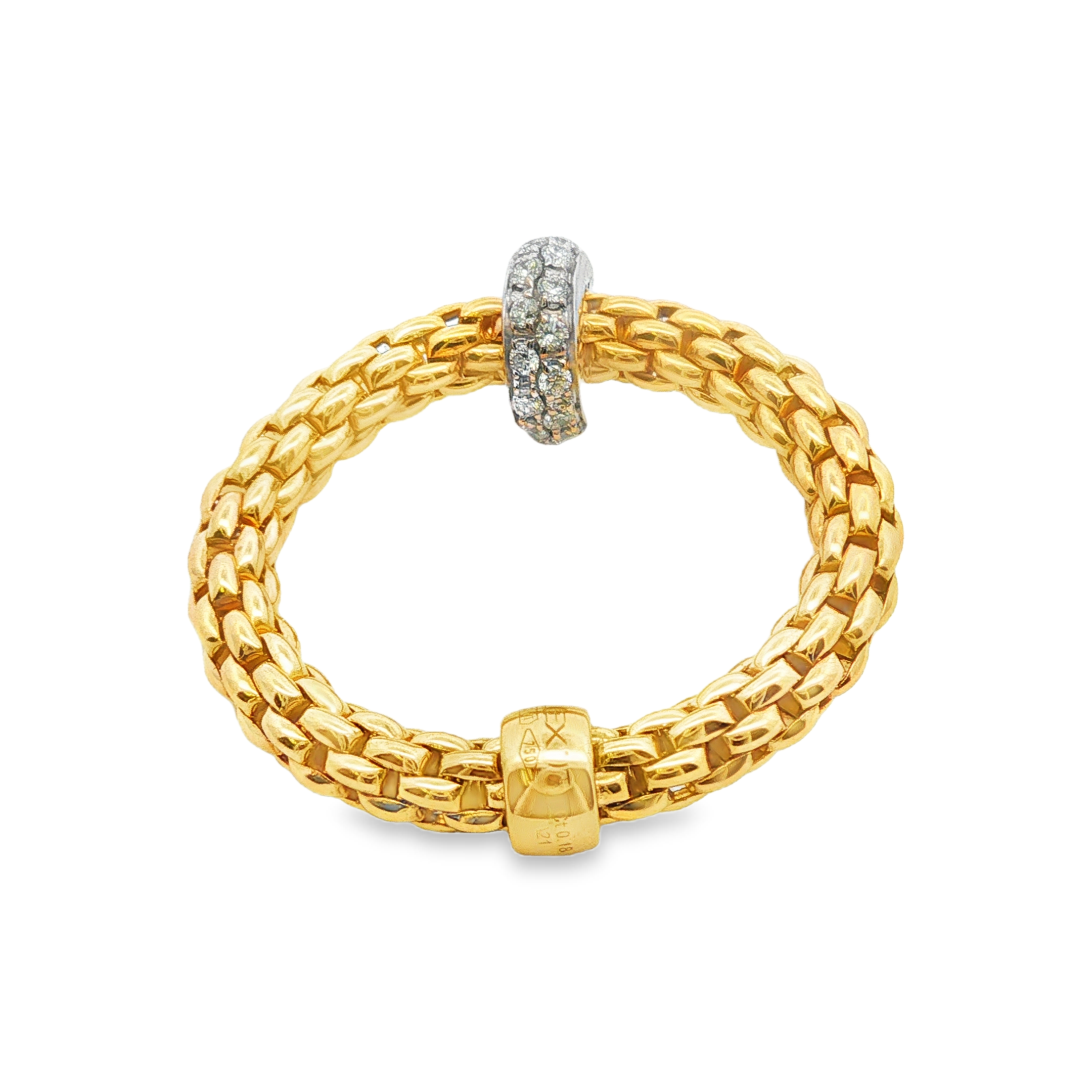 Estate by Martin Binder Rope Flex-It Diamond Ring