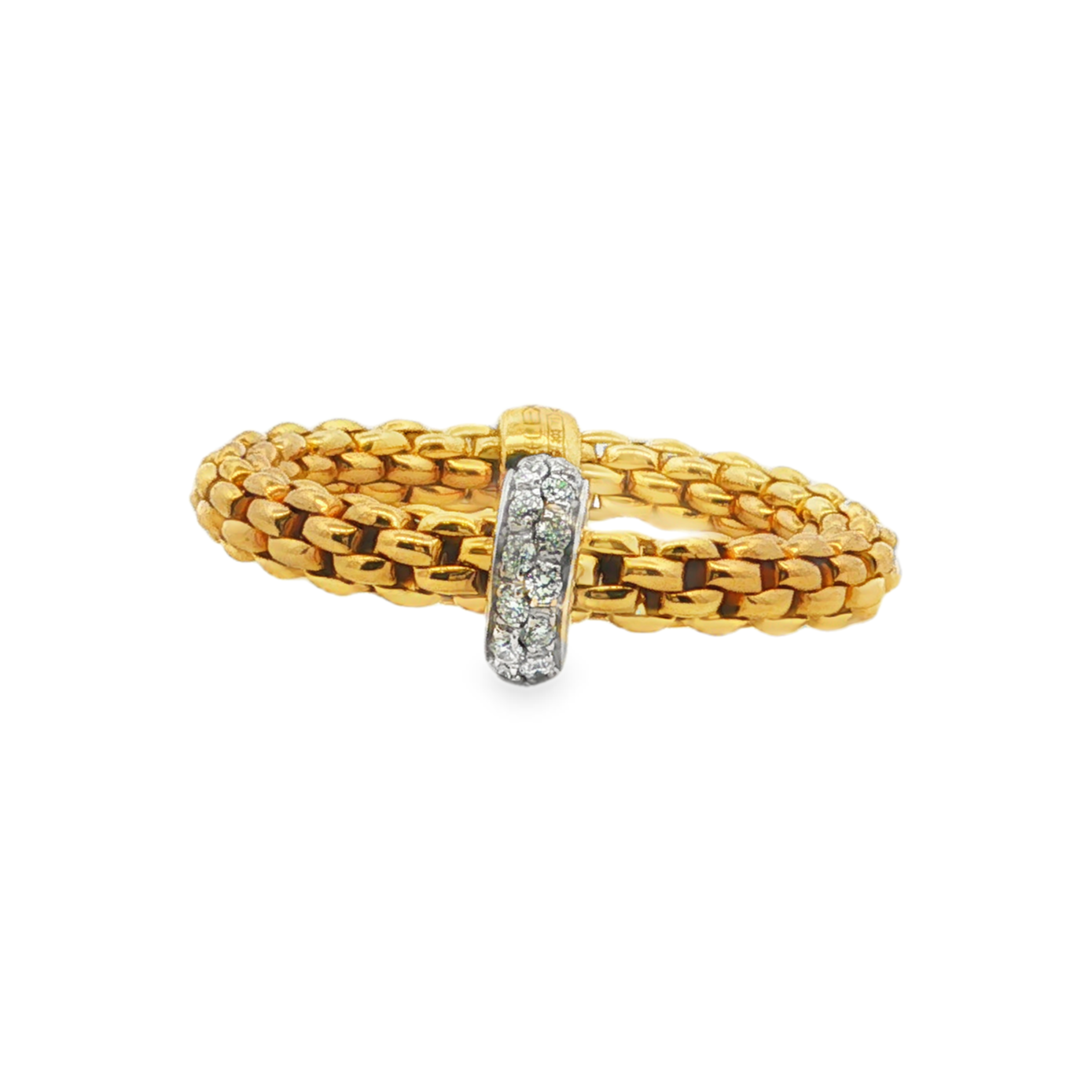 Estate by Martin Binder Rope Flex-It Diamond Ring