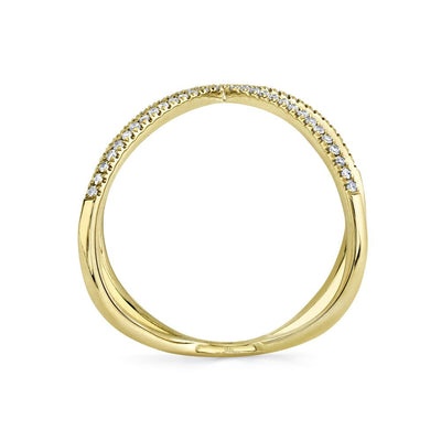 Shy Creation Kate Diamond X Ring