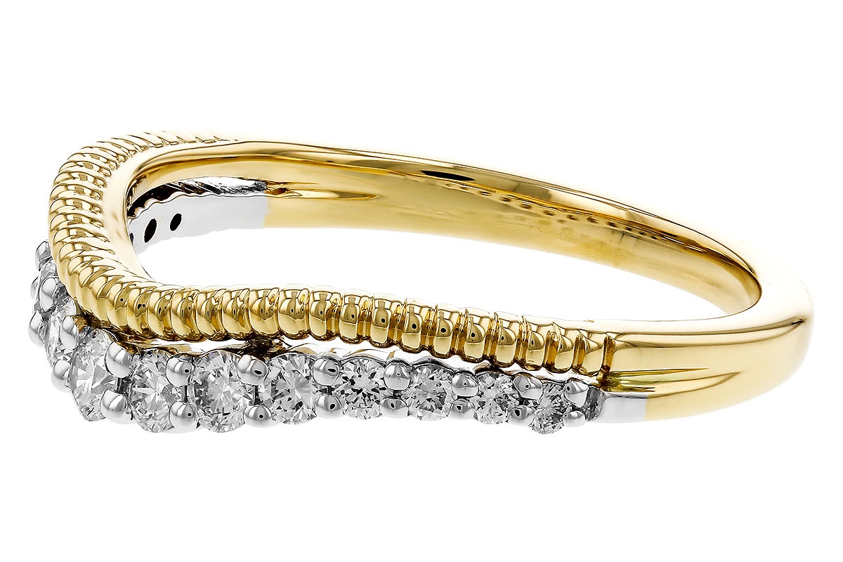 Allison Kaufman Two-Tone Diamond Enhancer Band (0.30 ct. tw.)