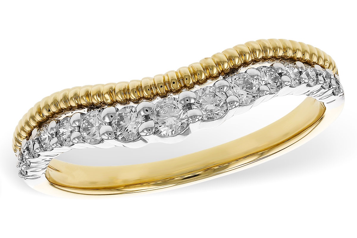 Allison Kaufman Two-Tone Diamond Enhancer Band (0.30 ct. tw.)