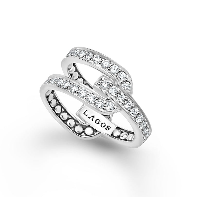 LAGOS Caviar Spark Linear Diamond Ring