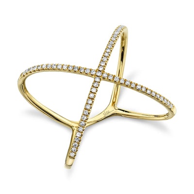 Shy Creation Kate Diamond X Ring