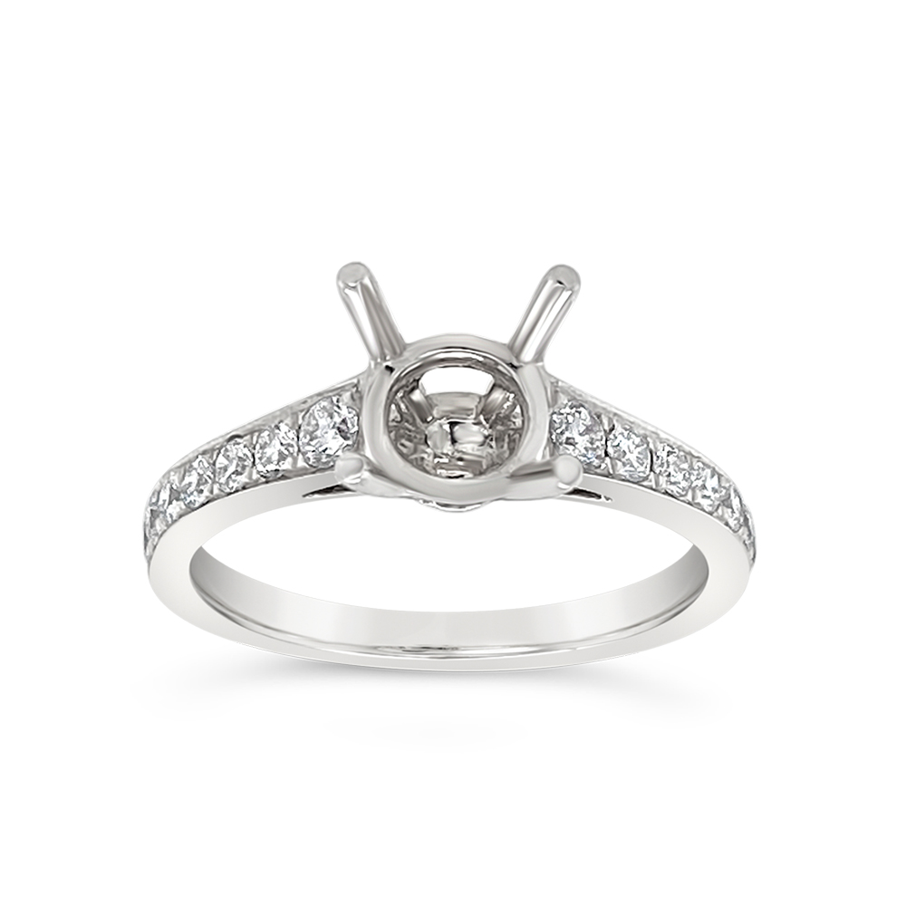 Yes By Martin Binder Diamond Semi-mount Engagement Ring