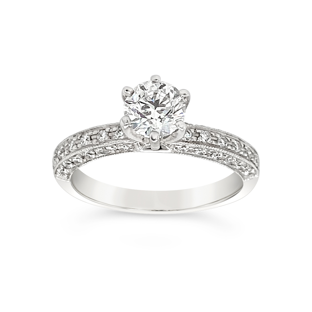 Yes By Martin Binder Diamond Engagement Ring Mounting (0.28 Ct. Tw.)