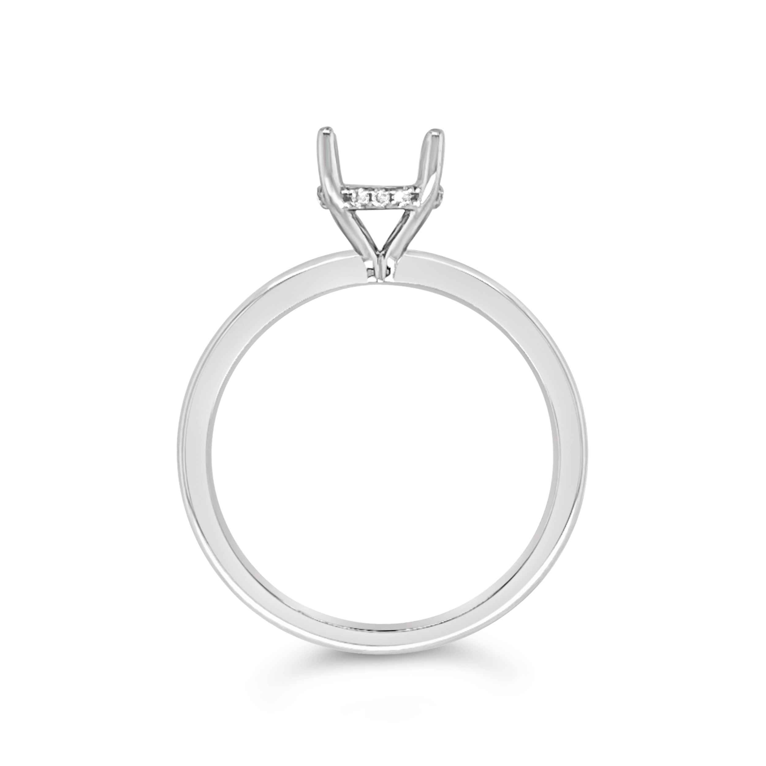 Yes By Martin Binder Solitaire Engagement Ring Mounting (0.05 Ct. Tw.)